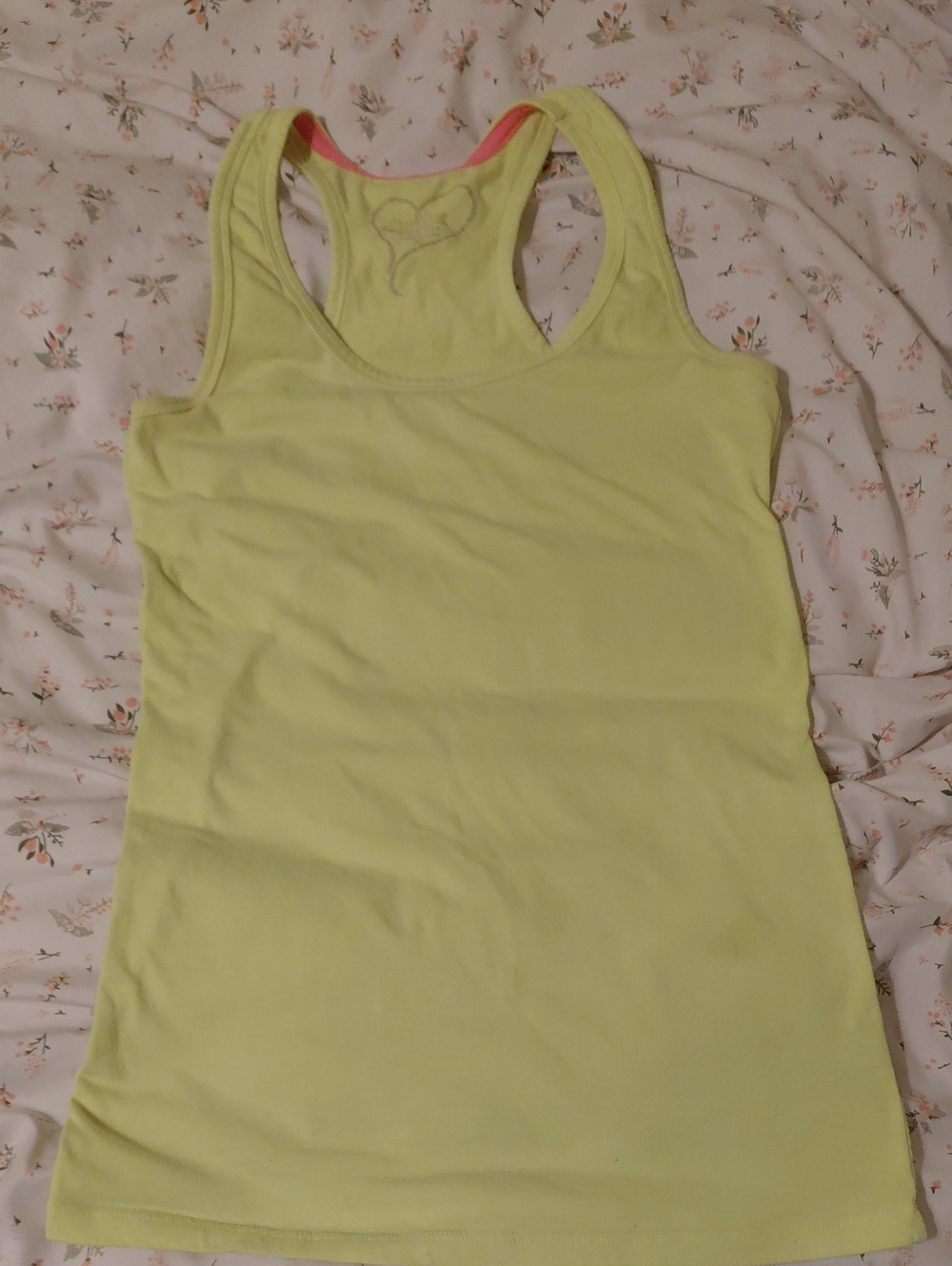 Rue21 Yellow Racerback Tank